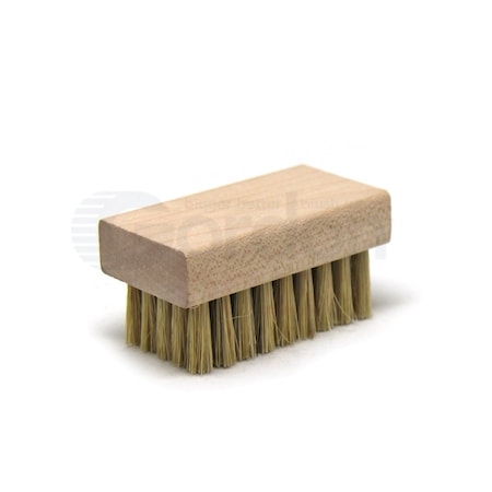 Gordon Brush Hog Bristle, 2-1/2 x 1-3/8 Wood Block Scrub Brush, PK12 869904CK